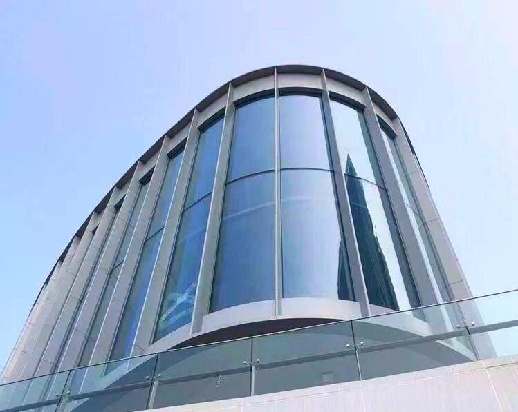 六盘水市热弯弧形玻璃热弯玻璃 - 厂家
